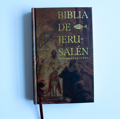 Biblia Católica Biblia de Jerusalén Latinoamericana, tapa dura marrón / Spanish Jerusalem Bible, Latin American Edition Hardcover Sand Color interior 3 (ISBN 9798890984494) [onix:55be7a79262077c25885c95d343b092c]
