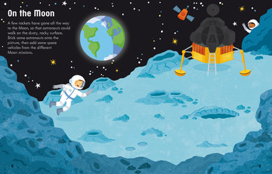 First Sticker Book Space interior 1 (ISBN 9781409582526) [onix-asset:e4a199c368fdb6650d4f949c5ec1b366be3e7ec4852494ed84203aaba446c644]