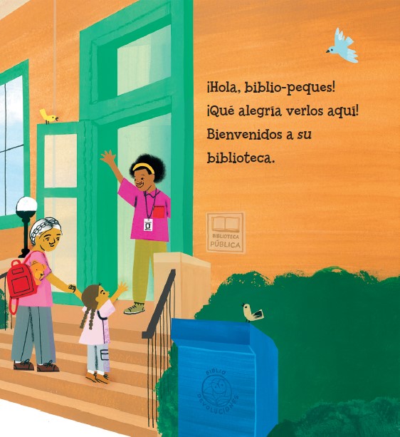 ¡Qué alegría verte aquí! / I'm So Happy You're Here interior 2 (ISBN 9798890985828) [onix:c7df867c7cf65d7e9d80cc498106afc9]