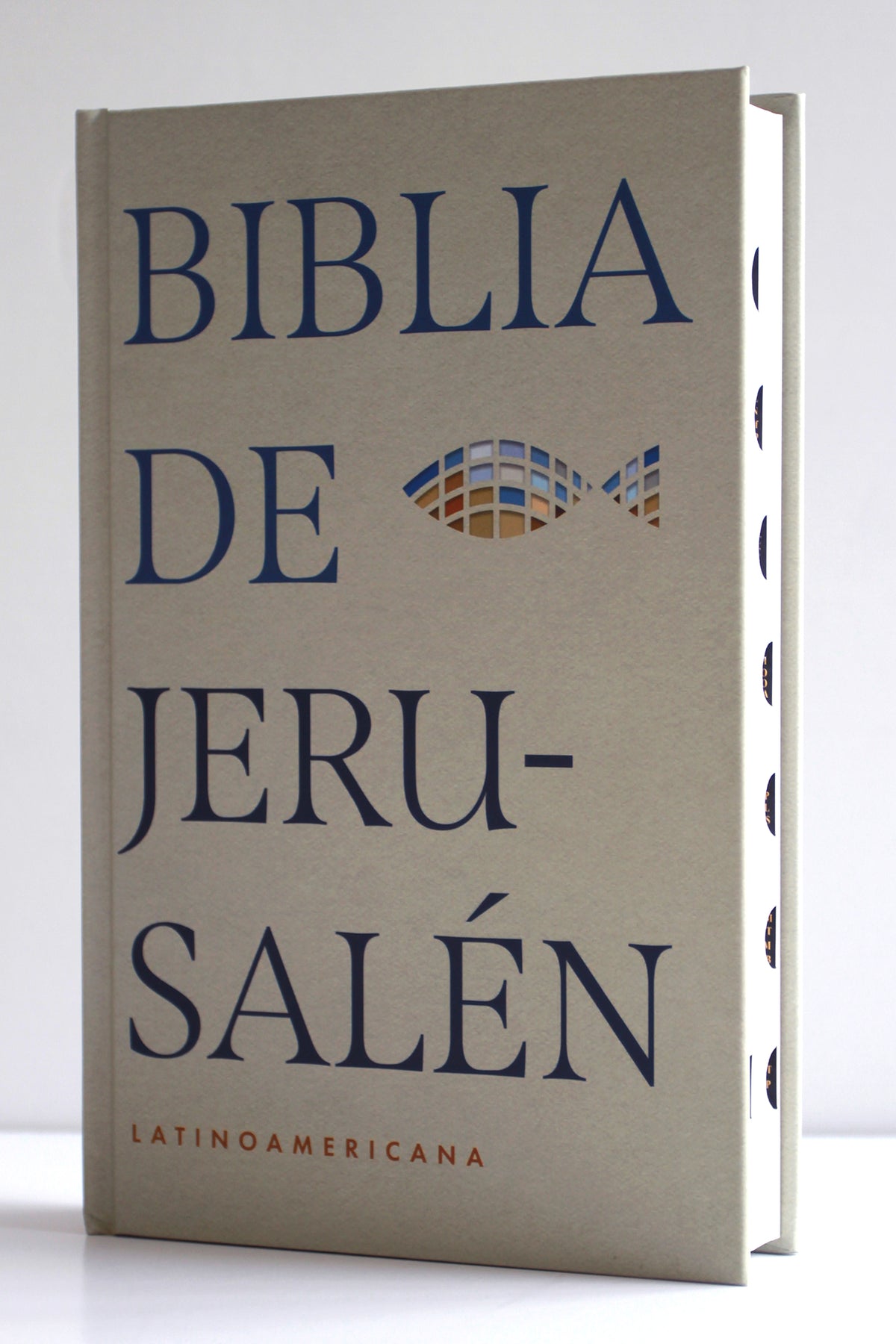 Biblia Católica Biblia de Jerusalén Latinoamericana, tapa dura edición clásica marrón arena con índice / Jerusalem Bible - Latin American Edition HC Sand interior 1 (ISBN 9798890983954) [onix:7eab90ec45b0f2913e7f1ea79e89e4d3]