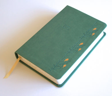 Biblia RVR 1960 Letra gigante símil piel verde con pájaros (Edición cantos pintados) / Spanish Bible RVR 1960 Giant Print Handy Size Leathersoft Green interior 5 (ISBN 9798890982254) [onix:fcafd45cc5c673ea7fc10b8ccab2d7df]