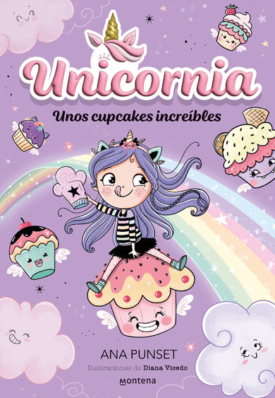 Unos cupcakes increíbles / Unicornia: Incredible Cupcakes cover (ISBN 9788419357199) [onix:997113ad00fe2f52497bd888528d4c63]