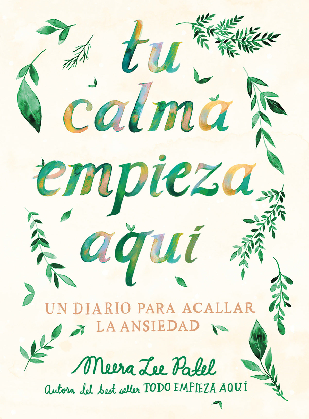 Tu calma empieza aquí: Un diario para acallar la ansiedad / Create Your Own Calm: A Journal for Quieting Anxiety cover (ISBN 9788401026294) [onix:9d5122c83f14661221f3de012a26fc56]