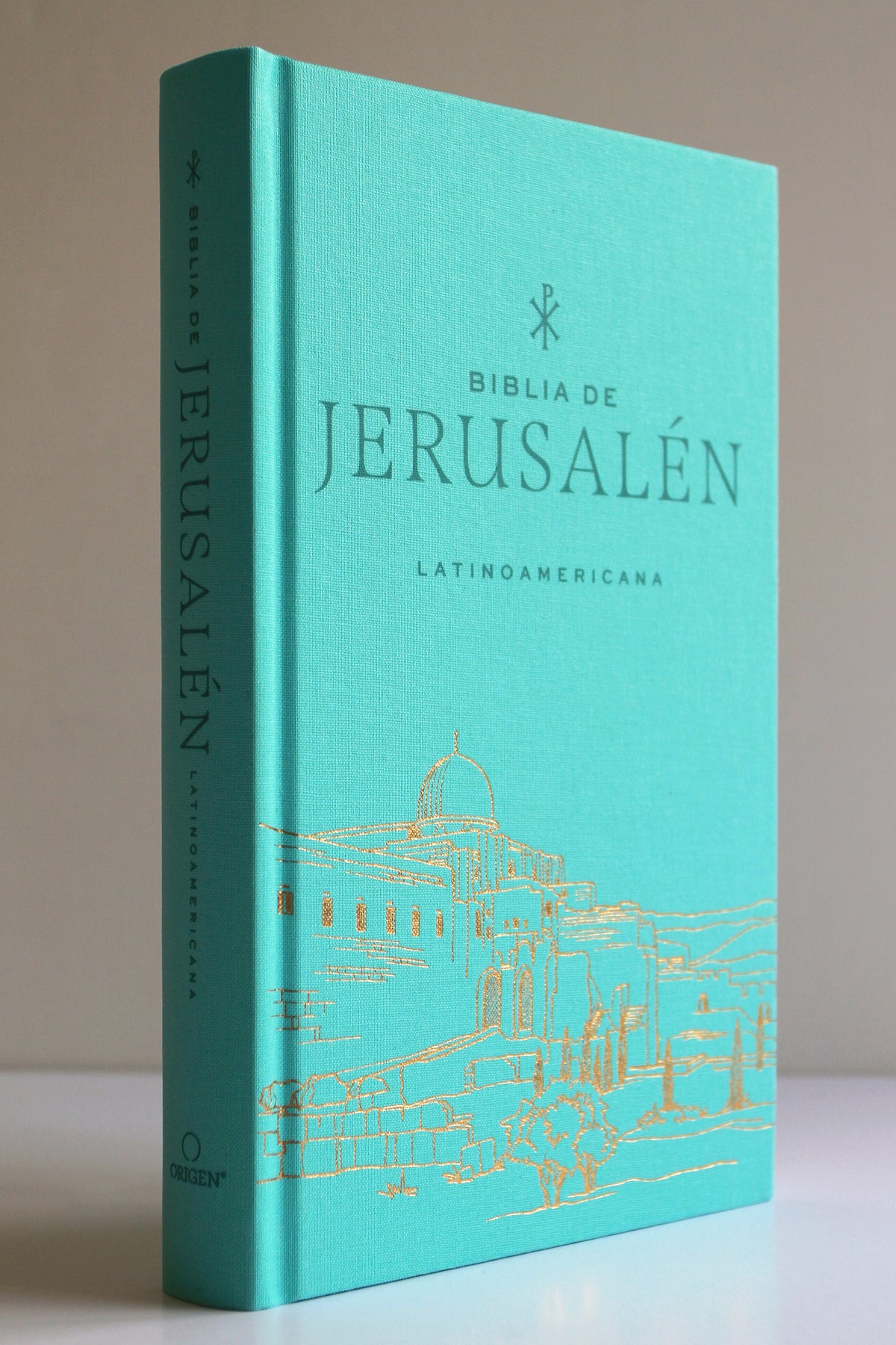 Biblia Católica Biblia de Jerusalén Latinoamericana, tapa dura, tela azul turquesa, edición de regalo / Spanish Jerusalem Bible, Latin American Edition, HC interior 10 (ISBN 9798890984241) [onix:dd0e6fd8bba786ed9ae208254923ff3d]