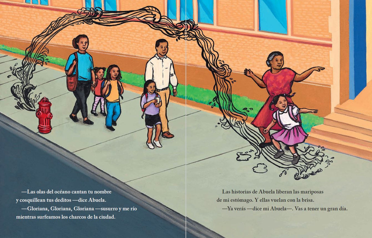 Gloriana, presente. De la República Dominicana al Bronx / Gloriana, Presente. A Fir st Day of School Story interior 3 (ISBN 9798890981189) [onix:c3139b5d745bdd6ad9836196e60189af]