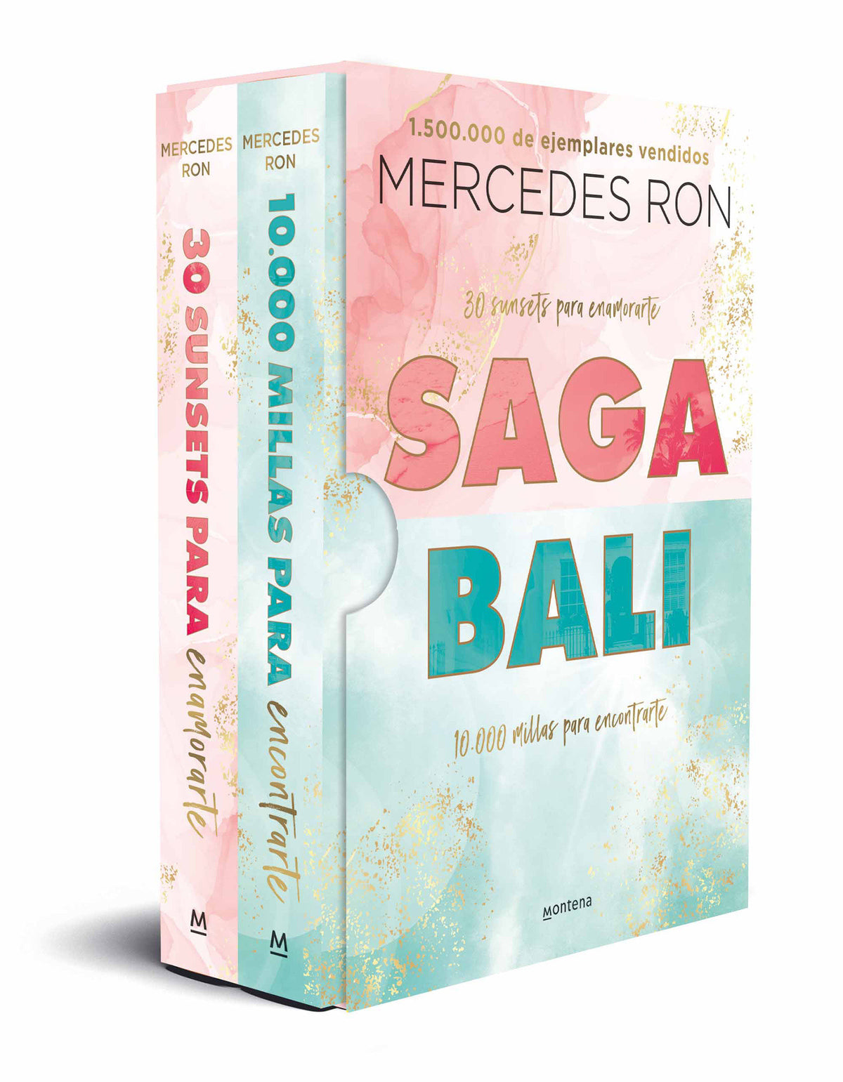 Estuche Saga Bali: 30 Sunsets para enamorarte & 10.000 millas para encontrarte / Bali Saga Boxed Set: 30 Sunsets to Fall in Love & 10,000 Miles to Find You cover (ISBN 9788419848215) [onix:df52669805303ef0e81e487051f58c20]