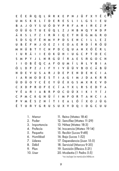 100 devocionales del Nuevo Testamento para mujeres: con sopa de letras Letra Grande / 100 Devotionals from the New Testament for Women: With Word Searches interior 2 (ISBN 9798890985057) [onix:301627b80117c312b4e327549d784f53]