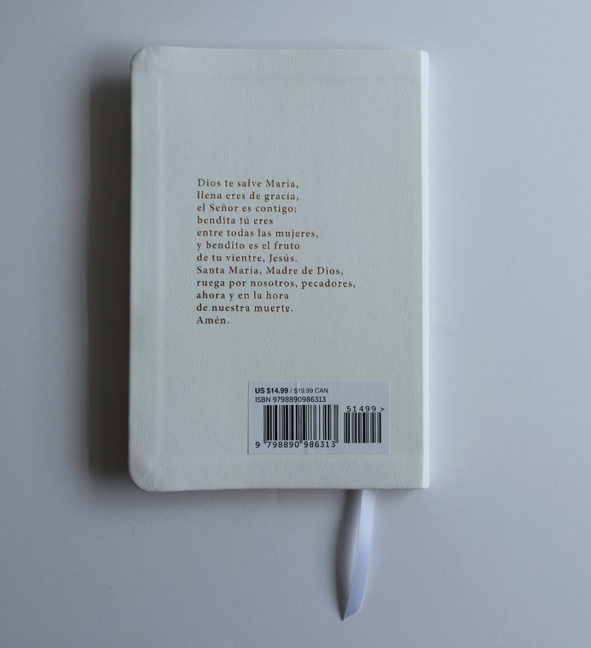 El Santo Rosario: Libro de oraciones católicas- Símil piel blanco / The Holy Rosary: Book of Catholic Prayers- White Leathersoft interior 3 (ISBN 9798890986313) [onix:0ec8cc13bcba407037638d4b3a1f1d8d]