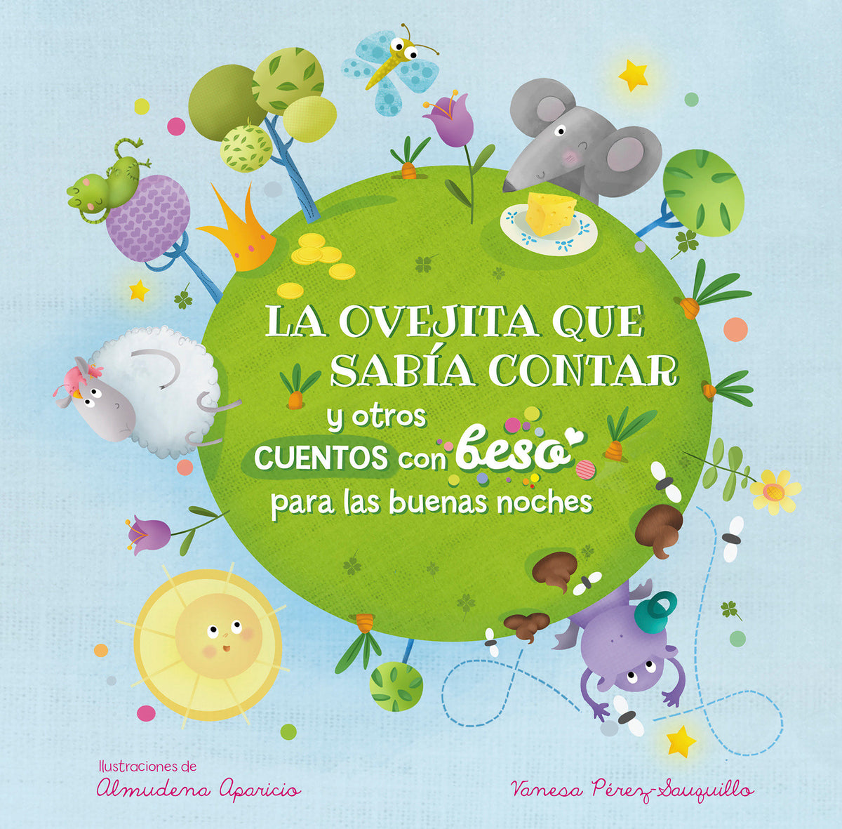 La ovejita que sabía contar y otros cuentos con beso para las buenas noches / Bedtime Stories with a Good Night Kiss cover (ISBN 9788448856441) [onix:b16a7c3994b9c83e8274cb06802f931c]