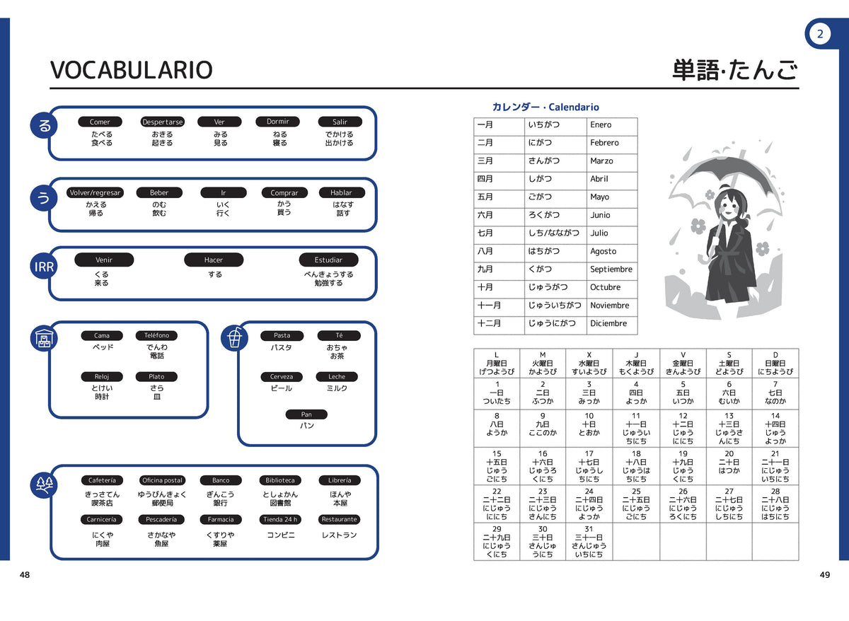 Watashi No Nihongo. Aprende japonés de forma divertida, ordenada y muy aesthetic. Orientado a conseguir el nivel Noken 5 / Japanese for Spanish Speakers interior 1 (ISBN 9786073855181) [onix:abf741849f68bf82435e0a79169d779f]