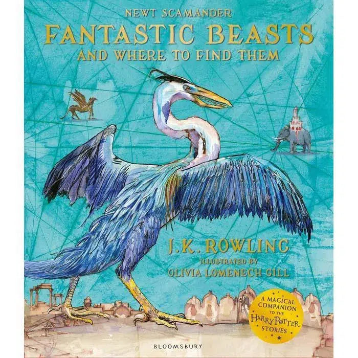 Fantastic Beasts and Where to Find Them Illustrated Edition (Harry Potter) (J.K. Rowling) - 買書書 BuyBookBook