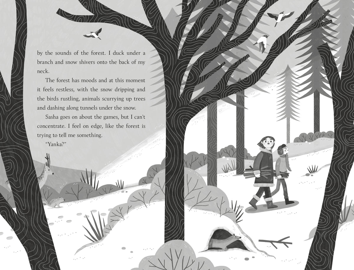 The Girl who Speaks Bear interior 1 (ISBN 9781474940672) [onix-asset:49be890d1616c9d1da4e03b8ad286ebb57f05a11179bb4096d08eb3921bb8f16]