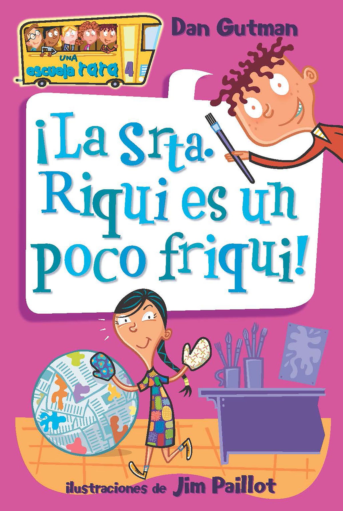 ¡La Srta. Riqui es un poco friqui! / Ms. Hannah Is Bananas! cover (ISBN 9798890988577) [onix:9cb7059b01b791d50f7512e2fa6e979a]