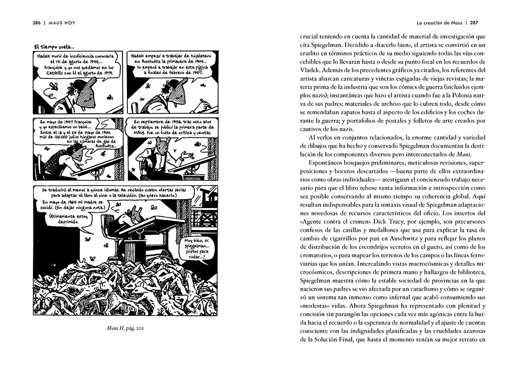 Maus hoy: Una selección de textos / Maus Now: Selected Writing interior 4 (ISBN 9788419940100) [onix:c84d81edd736bd117deb75361f2216d0]