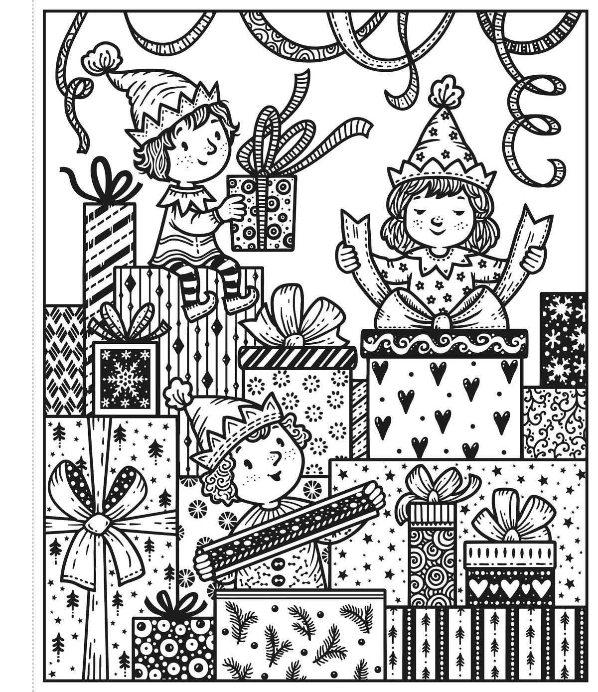 Enchanted Christmas Magic Painting Book interior 1 (ISBN 9781474974967) [onix-asset:e9097bbb49944b9ff5901d84c7abf7a815a03005ce2d555c767eb95cd5eb2a4d]