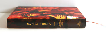 Biblia RVR 1960 letra grande tamaño manual, TD León de Judá marrón (Edición cantos pintados) / Spanish Bible RVR 1960 Handy Size Large, Hardcover Lion of interior 1 (ISBN 9798890982209) [onix:7d9ad8b7f7e399de9b996d3a5a05bb10]