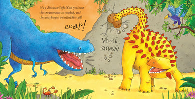 Noisy Dinosaurs interior 1 (ISBN 9780746097847) [onix-asset:9e6e1e555e3538ff14cf9d5b9f36b7eb8c72cc9004f9bbb6d45d03e33feaac63]