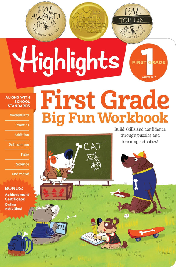 First Grade Big Fun Workbook-Children’s Educational: general-買書書 BuyBookBook