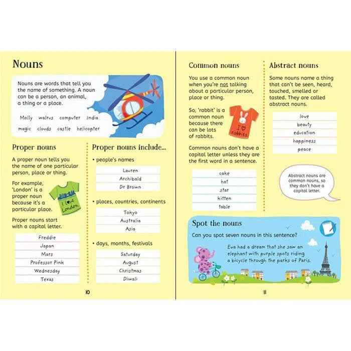 First illustrated grammar and punctuation Usborne