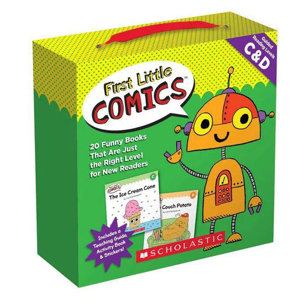 First Little Comics Guided Reading Lv C & D (20 book + 1 CD) Scholastic