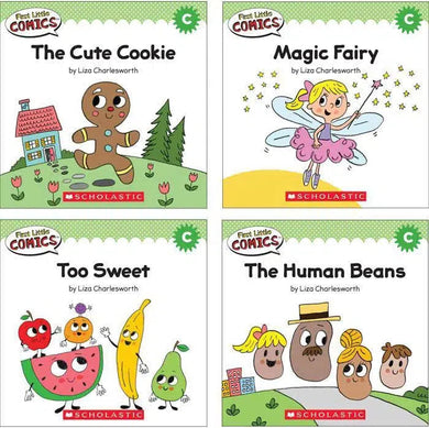 First Little Comics Guided Reading Lv C & D (20 book + 1 CD) Scholastic
