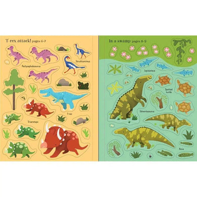First Sticker Book Dinosaurs Usborne