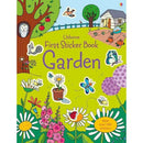 First Sticker Book Garden Usborne