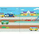 First Sticker Book Trains Usborne