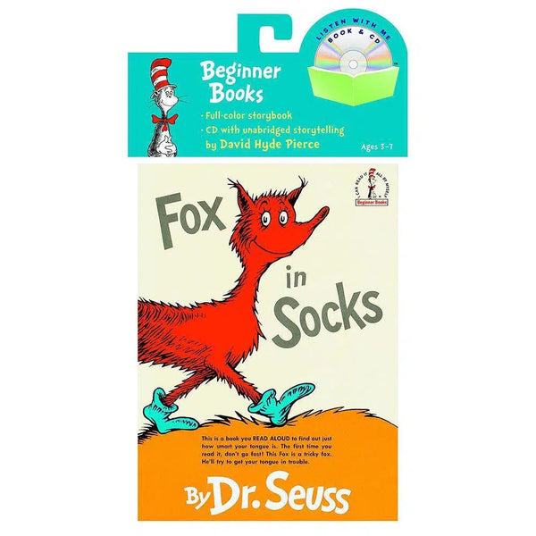 FOX IN SOCKS (BOOK with CD) (Dr. Seuss) PRHUS