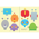 Funny faces sticker book (Mini) Usborne