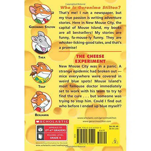 Geronimo Stilton #63 The Cheese Experiment Scholastic