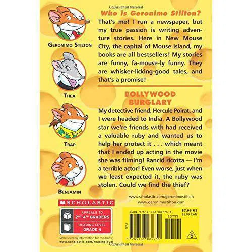 Geronimo Stilton #65 Bollywood Burglary Scholastic
