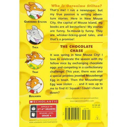 Geronimo Stilton #67 The Chocolate Chase Scholastic