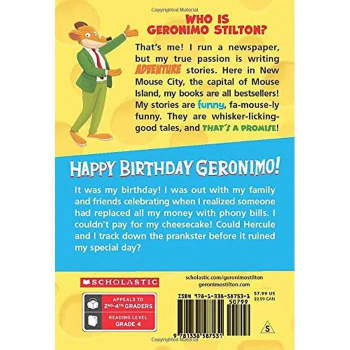 Geronimo Stilton #74 Happy Birthday, Geronimo! Scholastic