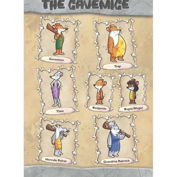 Geronimo Stilton Cavemice #01 The Stone of Fire Scholastic