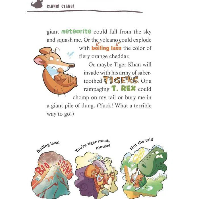 Geronimo Stilton Cavemice #01 The Stone of Fire Scholastic