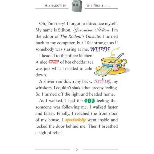 Geronimo Stilton Creepella Von Cacklefur #02 Meet Me in Horrorwood Scholastic