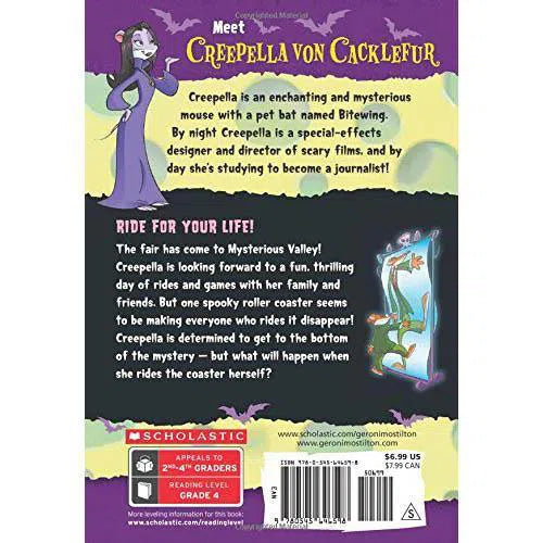 Geronimo Stilton Creepella Von Cacklefur #06 Ride for Your Life! Scholastic
