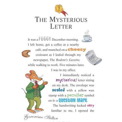 Geronimo Stilton The Journey Through Time #01 Scholastic