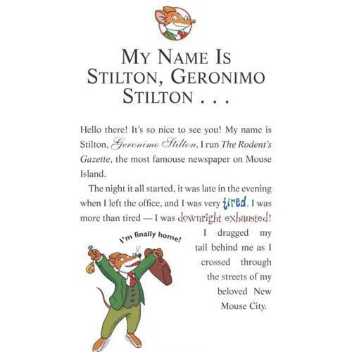 Geronimo Stilton The Journey Through Time #03 The Race Against Time Scholastic
