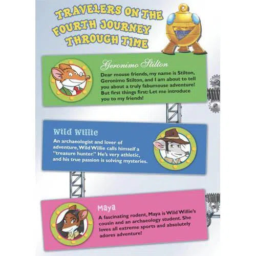 Geronimo Stilton The Journey Through Time #04 Lost in Time Scholastic