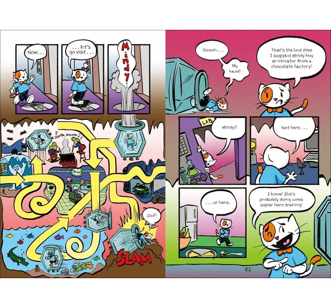 Max Meow 5-book Set (John Gallagher)-Graphic novel / Comic book / Manga: genres-買書書 BuyBookBook