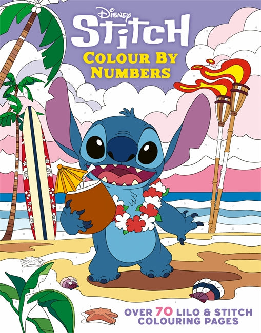 Disney Colour By Numbers Lilo & Stitch-Art: general-買書書 BuyBookBook