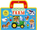 Chunky Play Set: Farm-Children’s / Teenage general interest: Nature and animals-買書書 BuyBookBook