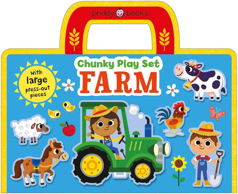 Chunky Play Set: Farm-Children’s / Teenage general interest: Nature and animals-買書書 BuyBookBook