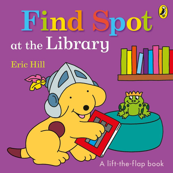 Find Spot at the Library-Children’s picture books-買書書 BuyBookBook