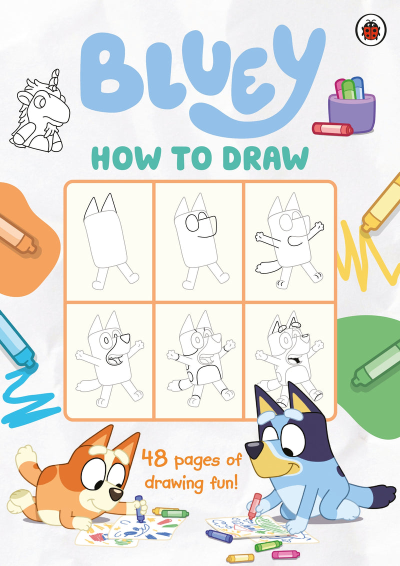 Bluey: How to Draw-Children’s picture books-買書書 BuyBookBook