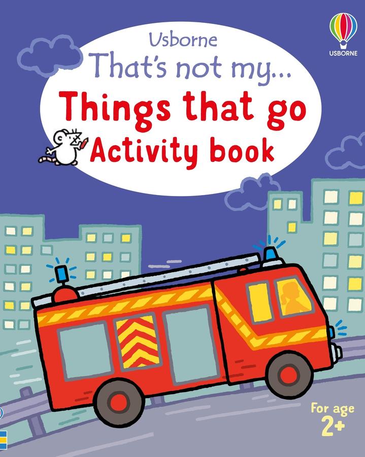 That's not my... Things that go Activity book-Children’s interactive and activity books and kits-買書書 BuyBookBook