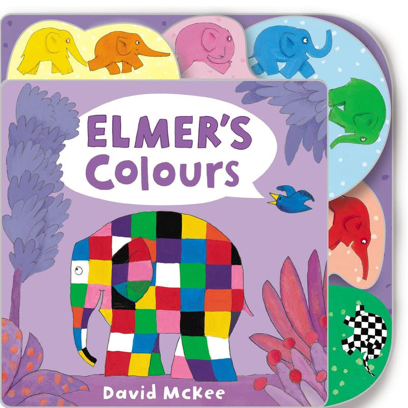 Elmer's Colours-Baby books-買書書 BuyBookBook