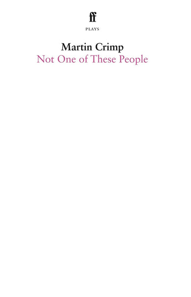 Not One Of These People-Plays/ playscripts-買書書 BuyBookBook
